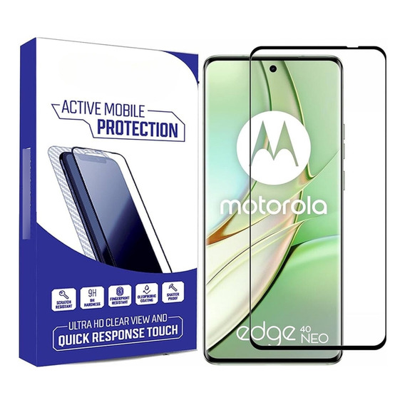 Mica Cristal Templado Para Motorola Edge 40/ 40 Neocurvo 10d