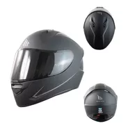 Casco Para Moto Mt Helmets Stinger Negro Mate Motocity