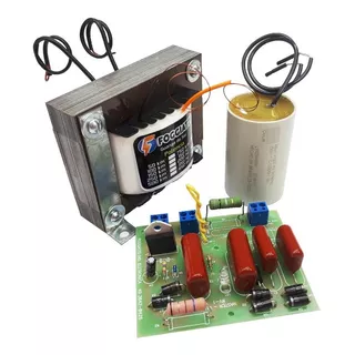 Kit Eletrificador De Cerca Rural 10 Joules 127/220v 150 Ht