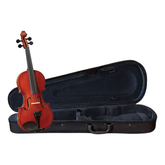 Violin Cervini Hv50 4/4 C/estuche Color Marrón Tapa De Abeto