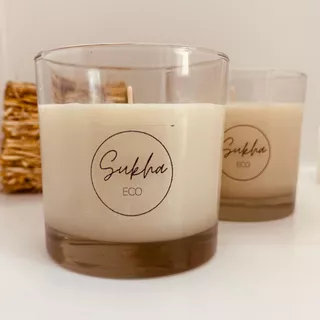 Velas De Soja Aromáticas Y Orgánicas Sukha Eco