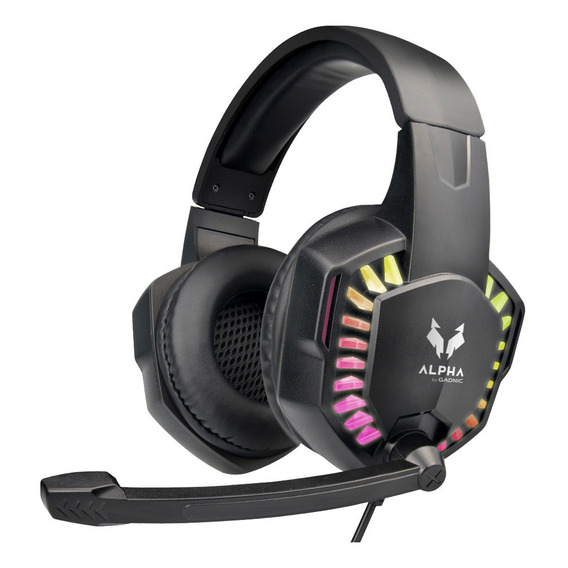 Auriculares Gamer Rgb Gadnic Compatible Pc Play Consolas