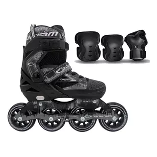 Patines Canariam Roller Team + Kit De Protección C4