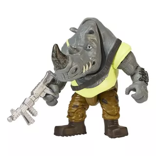 Tortugas Ninja - Rocksteady Mutante Musculoso - Articulado