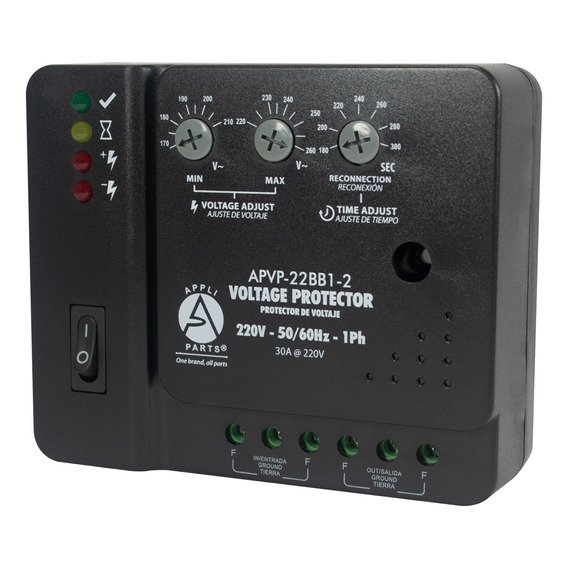 Protector Voltaje Minisplit /refrigeración 220v/60hz/1ph/20a