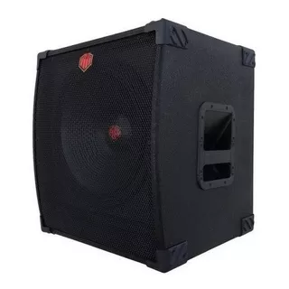 Caixa Som Profis. Sub Grave 15 P  800w Musical Red Box Audio