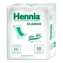 Pañales Hennia Adultos Descargables Extra Grande 50 Unidades