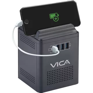 Regulador Vica Connect 800 800va/400w 4 Contactos 4 Usb 