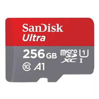 Cartão De Memória Sandisk Sdsquar-256g-gn6ma  Ultra Com Adaptador Sd 256gb