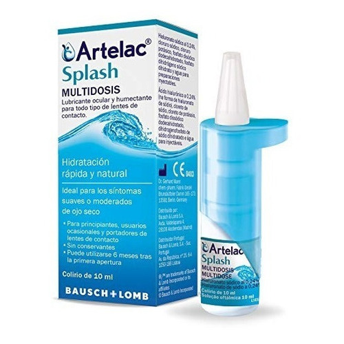 Artelac Splash Gotas Oculares Hidratantes Multidosis 10ml