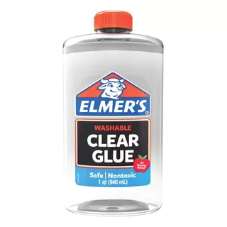 Pegamento Líquido Elmer's Clear Glue Color Transparente No Tóxico