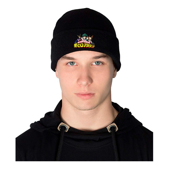  Gorro Tejido Unisex Dtf My Hero Academia Personajes