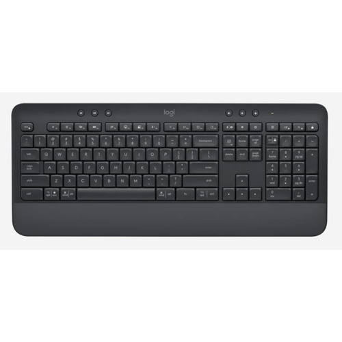 Teclado Logitech Signature K650 Inalámbrico Bluetooth 5.1 Color Del Teclado Negro Idioma Español España