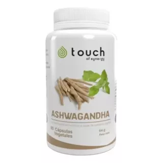 Ashwagandha Touch Of Synergy, 90 Veg Caps Sabor Neutro