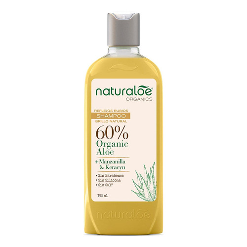 Set Naturaloe Shampoo + Acondicionador Reflejos Rubios 350ml