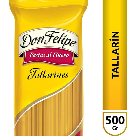 Fideos tallarín Don Felipe pastas al huevo 500g