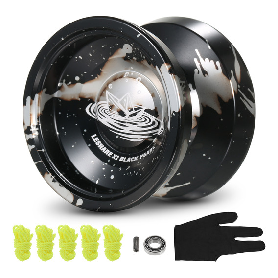 Cuerdas Yoyo Ball Y Guante Competitivo Yo Yoyo Aluminum