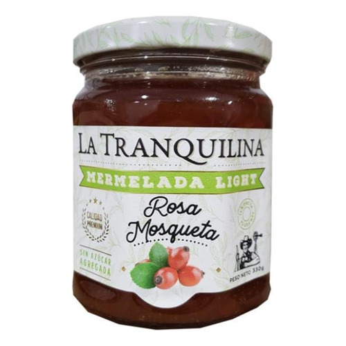 Mermelada Light De Rosa Mosqueta - La Tranquilina - 330 Grs