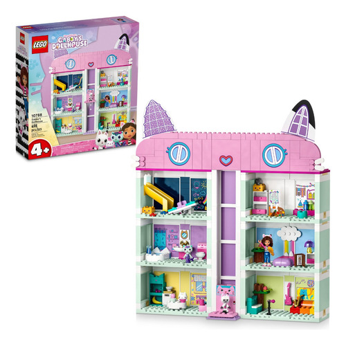 Kit Lego Gabby's Dollhouse Casa De Muñecas 10788 498 Piezas
