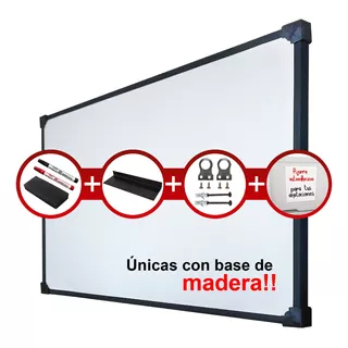 Pizarra Blanca 60x80cm + Accesorios Gratis