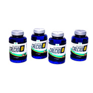 Super Cálcio+vitamina D 750mg 120 Comprimidos Kit Com 4 Unid