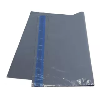 Envelope Plástico Cinza Correio Segurança Lacre 40x40 1000un