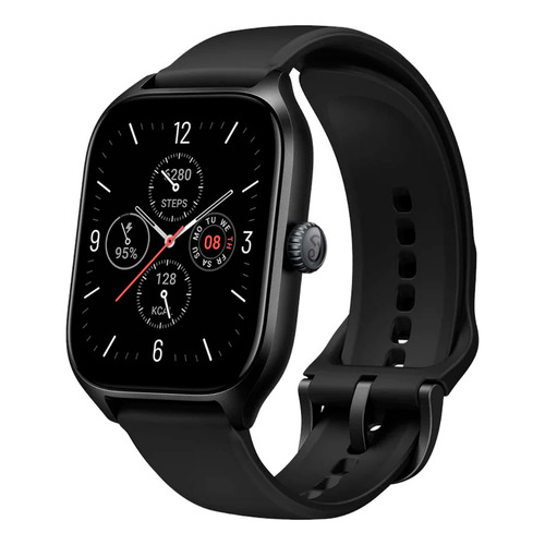 Smartwatch Amazfit Fashion GTS 4 1.75" caja  infinite black, malla  infinite black de  fluoroelastómero A2168
