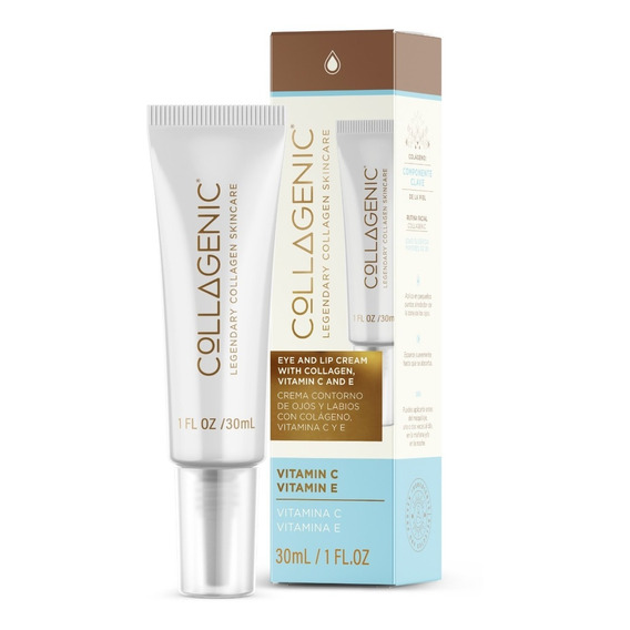 Crema Contorno De Ojos Y Labios 30ml Vitamina C, Vitamina E