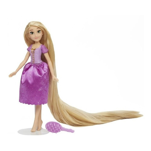 Muñeca Rapunzel Disney Princesas Pelo Larguísimo 18 Pulgadas