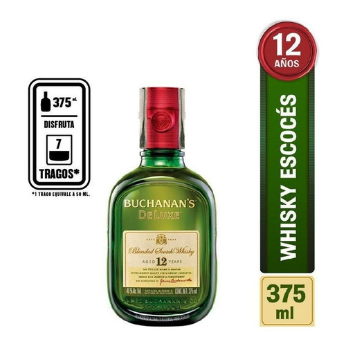 Whisky Buchanans Deluxe 375ml