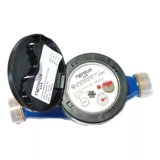 Medidor Remarcador Agua Fría +  Terminales 3/4 Certificado