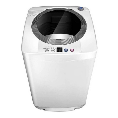Lavadora automática Giantex EP22761 blanca 8 lb 110 V