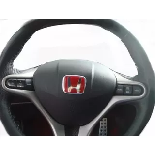 Emblema De Volante Rojo Honda Civic Fit City  2006 - 2011