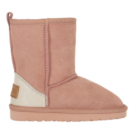 Bota Bamers Blast Zip Leather Niña Rosado