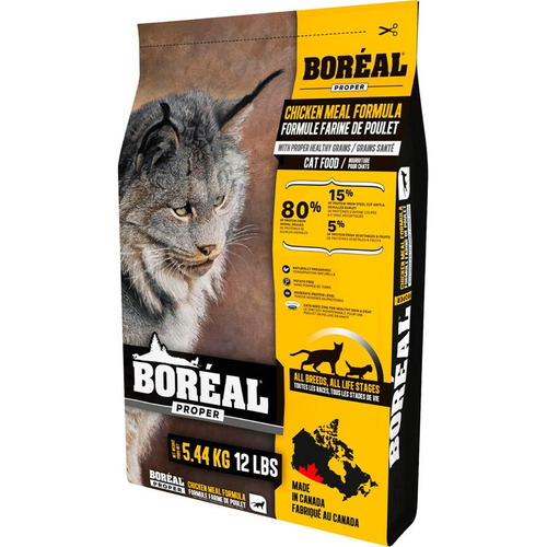 Alimento Boreal para gato en bolsa de 5.4kg