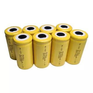 ( 8 ) Baterias Sub C / Sc Recargables P/taladro 1200mah