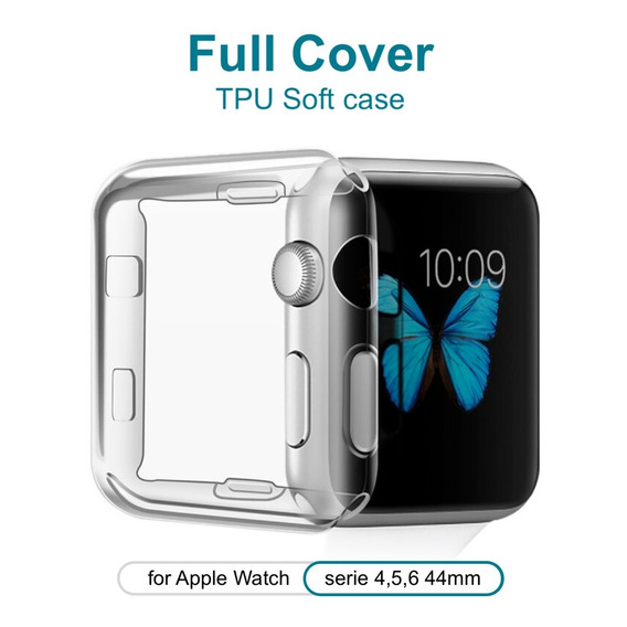 Carcasa Tpu Transparente Para Apple Watch - Tallas & Series