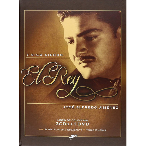 Jose Alfredo Jimenez Y Sigo Siendo El Rey Boxlibro 3cd + Dvd