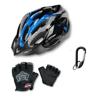 Casco Bicicleta + Guantes + Regalo.