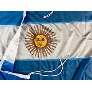 Bandera Argentina De Flameo *1,20x2mts* - Oficial Reforzada