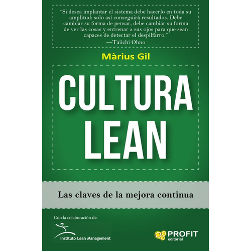 Cultura Lean - Las Claves De La Mejora Continua