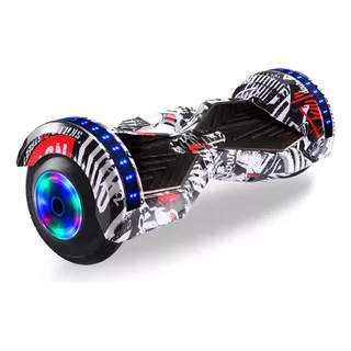 Scooter Hoverboard Patin Musica Luces Bluetooth 8 Pulgadas