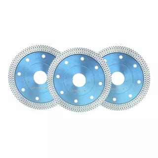 3 Disco De Corte Diamantado Porcelanato Granito Cerámico 4,5