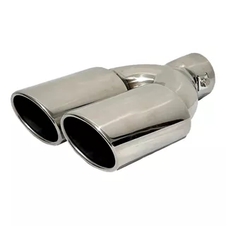 Ponteira Dupla Inox 304 Polo/ Up/ Golf/ Jetta/ Audi/ Jeep