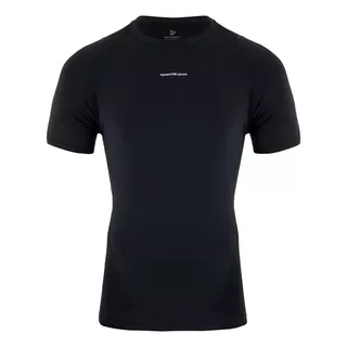 Camiseta M/c Hombre Summit Sportfitness Negro