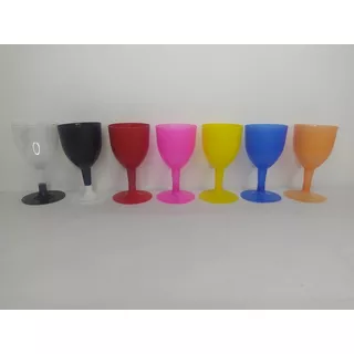 Copas Plásticas De Colores Polipropileno