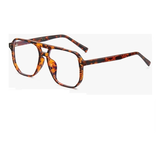 Lentes Armazón Oftálmico Cuadrad Ultraligero Hipster Vintage