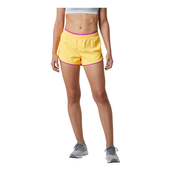 Short New Balance De Dama - Fast Flight Short - Ws21246vac