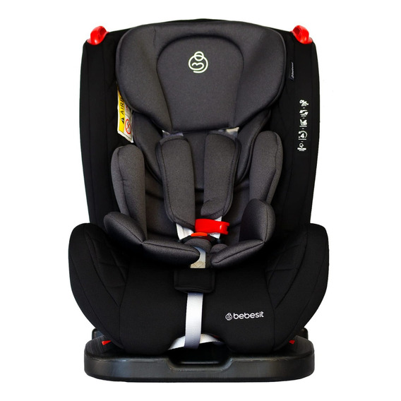 Autoasiento Bebe Bebesit Aries Silla Carro Paseo Alzador Color Negro