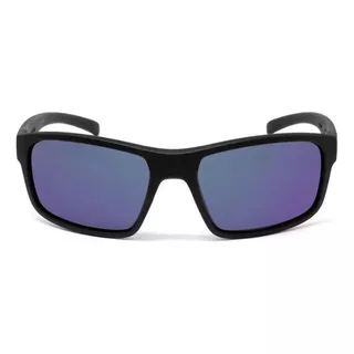 Oculos Sol Hb Overkill 9014271087 Preto Fosco L Azul Espelha Cor Da Lente Azul-espelhado